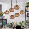 Mulstrand Hanglamp, Hanglamp Natuurlijke kleuren, 6-lichts