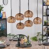 Mulstrand Hanglamp, Hanglamp Natuurlijke kleuren, 6-lichts