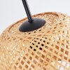 Bauro Hanglamp, Hanglamp Natuurlijke kleuren, 6-lichts
