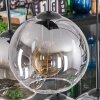 Koyoto Hanglamp, Kogellampje, Hanglamp Duidelijk, Rookkleurig, 6-lichts