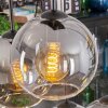 Koyoto Hanglamp, Kogellampje, Hanglamp Duidelijk, Rookkleurig, 6-lichts