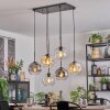 Ripoll Hanglamp, Kogellampje, Hanglamp Amber, Duidelijk, Rookkleurig, 6-lichts Ripoll Hanglamp, Kogellampje, Hanglamp Amber, Duidelijk, Rookkleurig, 6-lichts