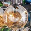 Ripoll Hanglamp, Kogellampje, Hanglamp Amber, 6-lichts