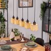 Bongal Hanglamp, Hanglamp Natuurlijke kleuren, Zwart, 5-lichts