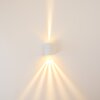 Außenwandleuchte Wandlamp voor buiten, Wandlamp LED Wit, 2-lichts