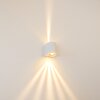 Außenwandleuchte Wandlamp voor buiten, Wandlamp LED Wit, 2-lichts