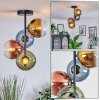 Koyoto Plafondlamp, Kogellampje 31 cm Blauw, Goud, Groen, Duidelijk, Koperkleurig, 4-lichts