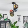 Koyoto Plafondlamp, Kogellampje 31 cm Blauw, Goud, Groen, Duidelijk, Koperkleurig, 4-lichts