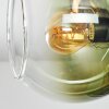 Koyoto Plafondlamp, Kogellampje 31 cm Blauw, Goud, Groen, Duidelijk, Koperkleurig, 4-lichts
