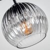 Koyoto Plafondlamp, Kogellampje Duidelijk, Rookkleurig, 3-lichts Koyoto Plafondlamp, Kogellampje Duidelijk, Rookkleurig, 3-lichts