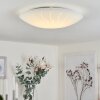 Emibois Plafondlamp LED Chroom, 1-licht