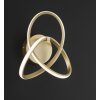 Wofi INDIGO Muurlamp LED Goud, 1-licht