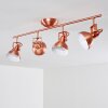Tina Plafondlamp Koperkleurig, 4-lichts