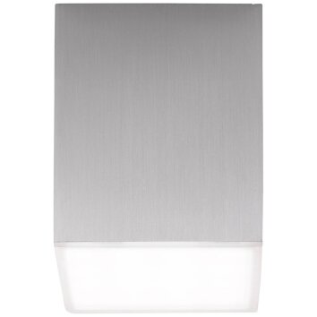 AEG Gillian Plafondlamp Aluminium, 1-licht