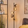 Koyoto Kogellampje, Staande lamp 31 cm Amber, Duidelijk, Rookkleurig, 5-lichts