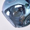 Ripoll Plafondlamp, Kogellampje Blauw, Groen, Koperkleurig, 3-lichts
