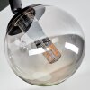 Chehalis Plafondlamp, Kogellampje Rookkleurig, 3-lichts