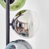 Gastor Kogellampje, Staande lamp 34 cm Blauw, Chroom, Groen, Duidelijk, Rookkleurig, 6-lichts