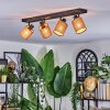 Kinnared Plafondlamp, Plafondspot Zwart, 4-lichts