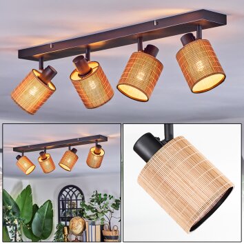 Kinnared Plafondlamp, Plafondspot Zwart, 4-lichts