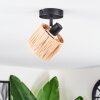 Granja Plafondlamp, Plafondspot Zwart, 1-licht