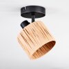 Granja Plafondlamp, Plafondspot Zwart, 1-licht