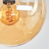 Gastor Plafondlamp, Kogellampje Messing, Zwart, 5-lichts