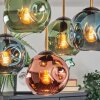 Ripoll Plafondlamp, Kogellampje Goud, Zwart, 5-lichts