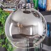 Koyoto Hanglamp, Kogellampje, Hanglamp Duidelijk, Rookkleurig, 5-lichts