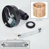 Cavaca Plafondlamp, Plafondspot Zwart, 1-licht