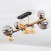 Chehalis Plafondlamp, Kogellampje Goud, Zwart, 8-lichts