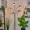 Koyoto Kogellampje, Staande lamp Amber, Duidelijk, Rookkleurig, 5-lichts