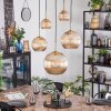 Koyoto Hanglamp, Kogellampje, Hanglamp Goud, Zwart, 5-lichts Koyoto Hanglamp, Kogellampje, Hanglamp Goud, Zwart, 5-lichts