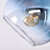 Koyoto Plafondlamp, Kogellampje Blauw, Goud, Groen, Duidelijk, 3-lichts