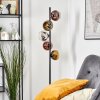 Koyoto Kogellampje, Staande lamp 32 cm Chroom, Goud, Duidelijk, Koperkleurig, Rookkleurig, 5-lichts