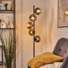 Koyoto Kogellampje, Staande lamp 32 cm Blauw, Groen, Duidelijk, Koperkleurig, 5-lichts