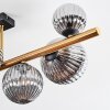 Chehalis Plafondlamp, Kogellampje Goud, Zwart, 8-lichts Chehalis Plafondlamp, Kogellampje Goud, Zwart, 8-lichts