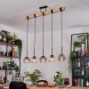 Koyoto Hanglamp, Kogellampje, Hanglamp Natuurlijke kleuren, Zwart, 5-lichts Koyoto Hanglamp, Kogellampje, Hanglamp Natuurlijke kleuren, Zwart, 5-lichts