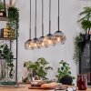 Koyoto Hanglamp, Kogellampje, Hanglamp Natuurlijke kleuren, Zwart, 5-lichts Koyoto Hanglamp, Kogellampje, Hanglamp Natuurlijke kleuren, Zwart, 5-lichts