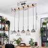 Koyoto Hanglamp, Kogellampje, Hanglamp Natuurlijke kleuren, Zwart, 5-lichts Koyoto Hanglamp, Kogellampje, Hanglamp Natuurlijke kleuren, Zwart, 5-lichts
