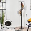 Koyoto Kogellampje, Staande lamp Chroom, Goud, Duidelijk, Koperkleurig, Rookkleurig, 6-lichts