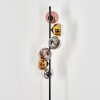 Koyoto Kogellampje, Staande lamp Chroom, Goud, Duidelijk, Koperkleurig, Rookkleurig, 6-lichts