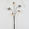 Koyoto Kogellampje, Staande lamp Amber, Duidelijk, Rookkleurig, 5-lichts