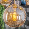 Koyoto Hanglamp, Kogellampje, Hanglamp Goud, Zwart, 5-lichts