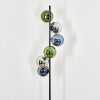 Gastor Kogellampje, Staande lamp 34 cm Blauw, Chroom, Groen, Rookkleurig, 6-lichts