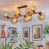 Ripoll Plafondlamp, Kogellampje Goud, Zwart, 10-lichts