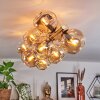 Ripoll Plafondlamp, Kogellampje Goud, Zwart, 10-lichts