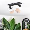 Fallhagen Plafondlamp, Plafondspot Zwart, 2-lichts