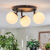 Chehalis Plafondlamp, Kogellampje 44 cm Wit, 3-lichts