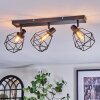 Yaak Plafondlamp, Plafondspot Zwart, 3-lichts